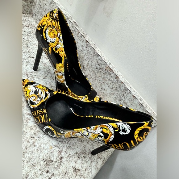 Versace Jean Couture Heels - Picture 5 of 6